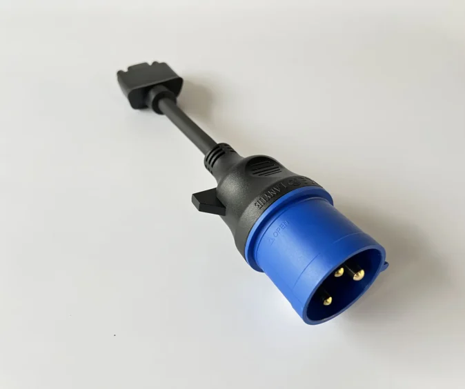 Адаптер, перехідник, хвіст для зарядки Tesla Gen2, 32A, 7кВт