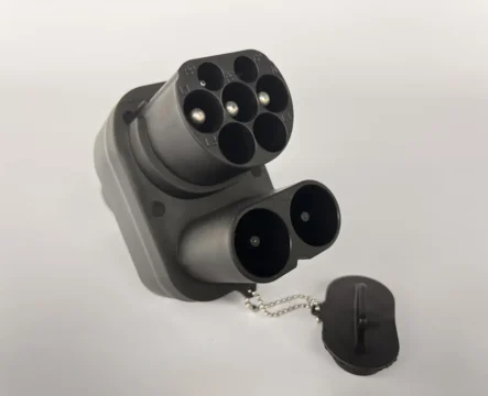 Адаптер ССS2+Type2 (250кВт) для швикісної зарядки Tesla