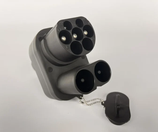 Адаптер ССS2+Type2 (250кВт) для швикісної зарядки Tesla