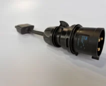 Адаптер, перехідник до оригінальної зарядки Tesla Mobile Connector Gen2, 32A, БЕЗ ЗАЗЕМЛЕННЯ.