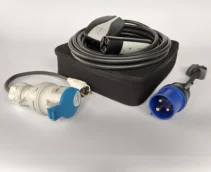 Комплект : Оригінальна зарядка Tesla Mobile Connector Gen2, 32A, USA, (вживана) + адаптер 32А + адаптер 32А-16А + сумка.