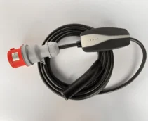 Комплект : Оригінальна зарядка Tesla Mobile Connector Gen2, 32A, USA, (нова) + адаптер 32А (червоний).