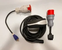 Комплект : Оригінальна зарядка Tesla Mobile Connector Gen2, 32A, USA, (нова) + адаптер 32А(червоний) + адаптер 32А-16А(червоний).