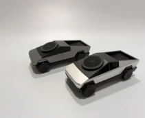 Магнітна док-станція Cyberdock 3-в-1 швидка бездротова зарядка 15 Вт для iPhone, годинника й навушників, з обертанням, Silver, Space Grey.