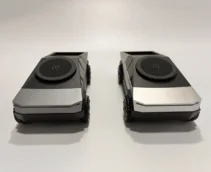 Магнітна док-станція Cyberdock 3-в-1 швидка бездротова зарядка 15 Вт для iPhone, годинника й навушників, з обертанням, Silver, Space Grey.