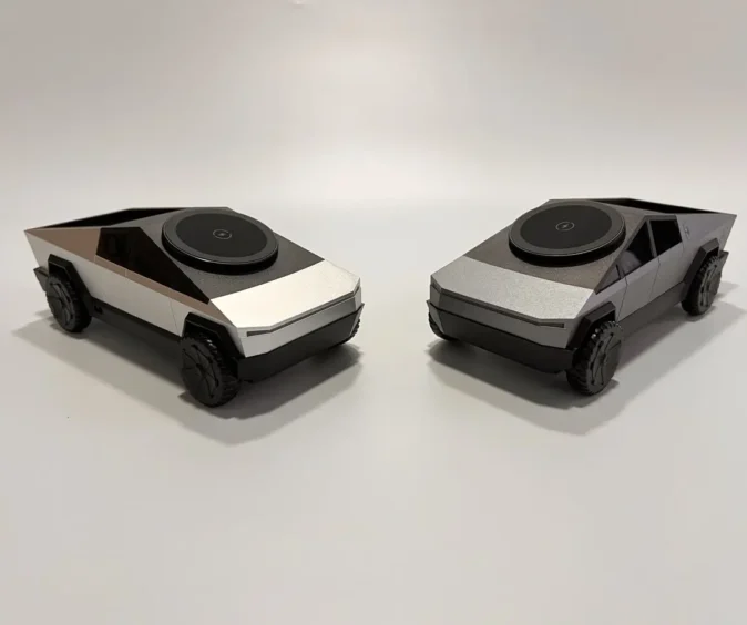 Магнітна док-станція Cyberdock 3-в-1 швидка бездротова зарядка 15 Вт для iPhone, годинника й навушників, з обертанням, Silver, Space Grey.