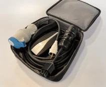 Комплект: Зарядка Tesla Mobile Connector Gen2, 32А, 7кВт, USA (нова) + адаптер 32А ( без заземлення ) + хвостовик 32А-16А.