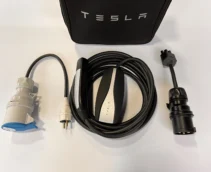 Комплект: Зарядка Tesla Mobile Connector Gen2, 32А, 7кВт, USA (нова) + адаптер 32А ( без заземлення ) + хвостовик 32А-16А.