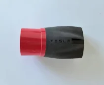Адаптер, перехідник Tesla 3х16A (червоний) для Mobile Connector gen 1, оригінал