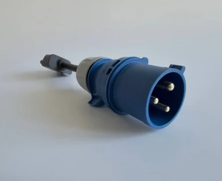 Адаптер, перехідник до оригінальної зарядки Tesla Mobile Connector Gen2, 32A, БЕЗ ЗАЗЕМЛЕННЯ.