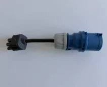 Адаптер, перехідник до оригінальної зарядки Tesla Mobile Connector Gen2, 32A, БЕЗ ЗАЗЕМЛЕННЯ.